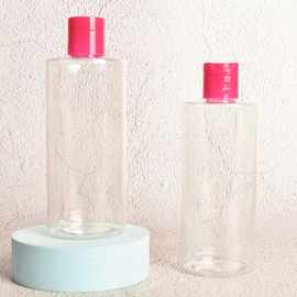 300ml化妆品洗发水瓶透明定制色卸妆水化妆水瓶 内塞+千秋盖圆瓶
