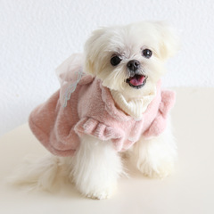 Petstyle 雪天使公主冬裙 2025秋冬新款 狗狗猫咪服装宠物狗衣服
