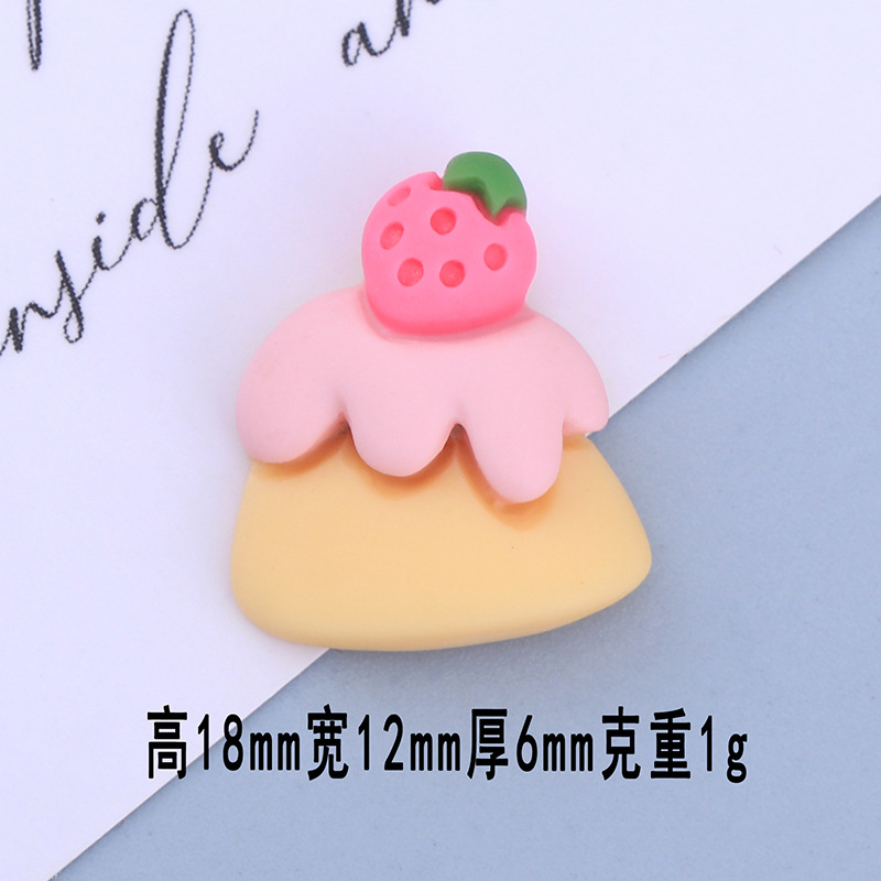 Nuevo amor creativo café goteo aceite helado DIY teléfono móvil Shell crema pegamento resina accesorios al por mayor