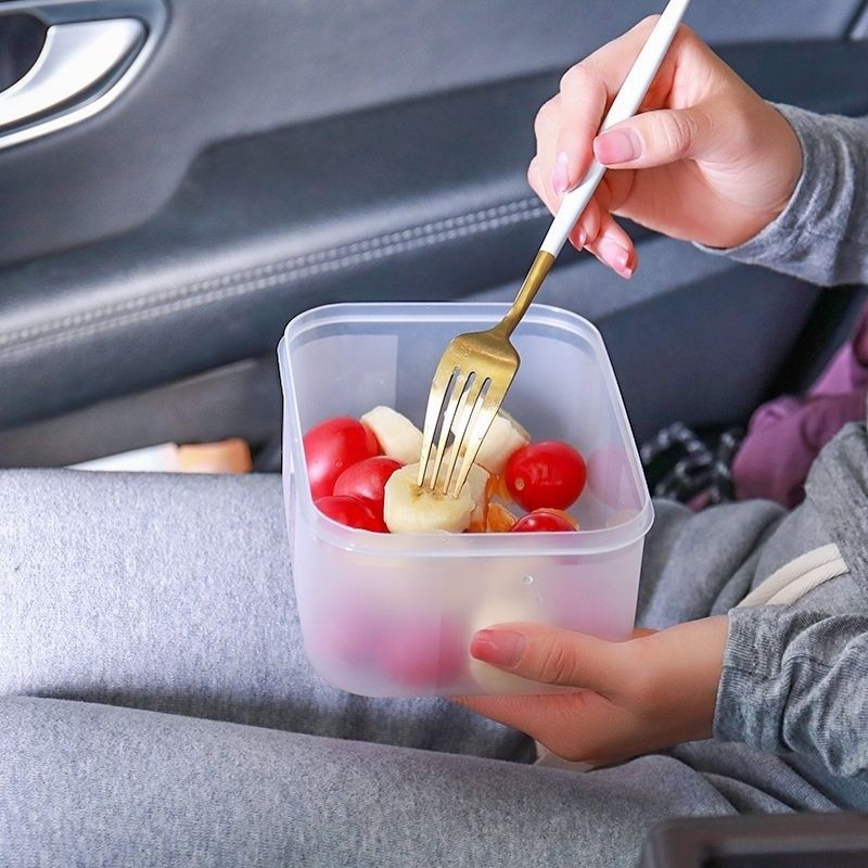 Nuevo plástico multifuncional caja de preservación de alimentos alta caja de aislamiento de calor de acampamiento más gruesa caja de almacenamiento de microondas preservación de alimentos