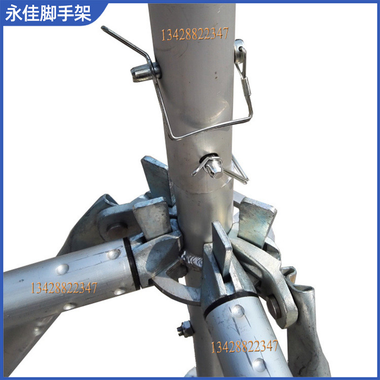 8米新型铝合金盘扣式脚手架 双宽移动平台 加厚铝合金立杆