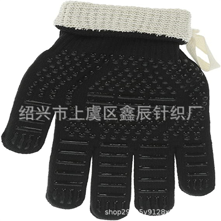 Fabricante 800 grados aramida guantes resistentes a altas temperaturas ignífugo horno de microondas aislamiento térmico horno para hornear guantes de barbacoa-