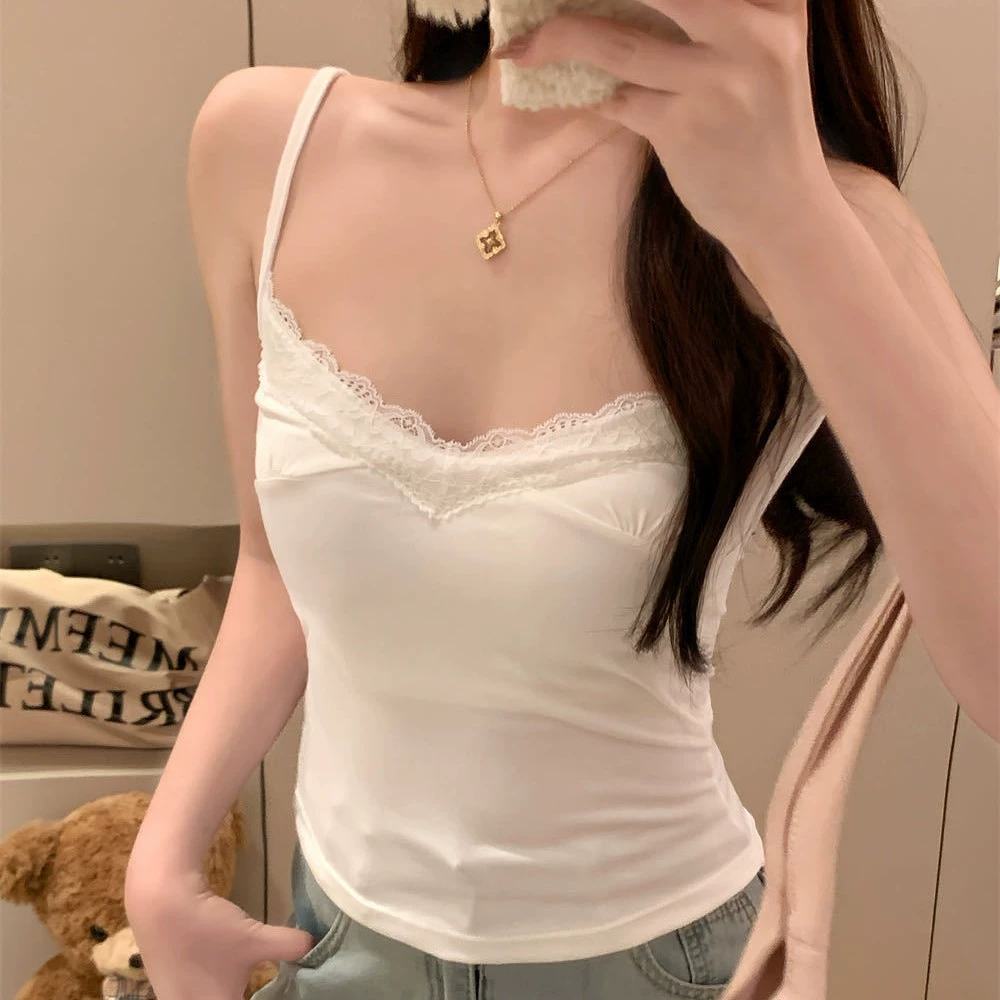 Чистый кружевной красавица с морщинистым дизайном камзол жилет