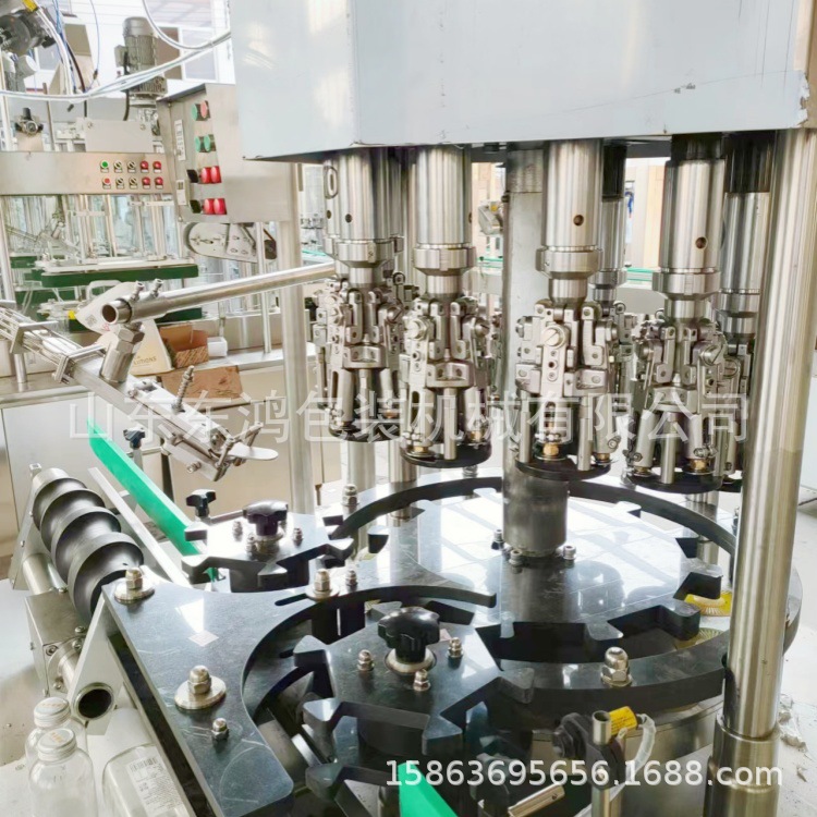 【厂家供应】自动封口机 螺纹盖轧盖机 饮料铝盖旋盖机 白酒封口