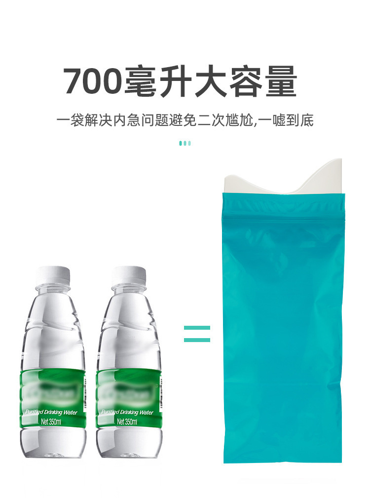 In-Stock Quick Delivery Disposable Car Emergency Urine Bags, Fast Solidification, Anti-Odor, Leak-Proof, for Traffic Jams and Car Use