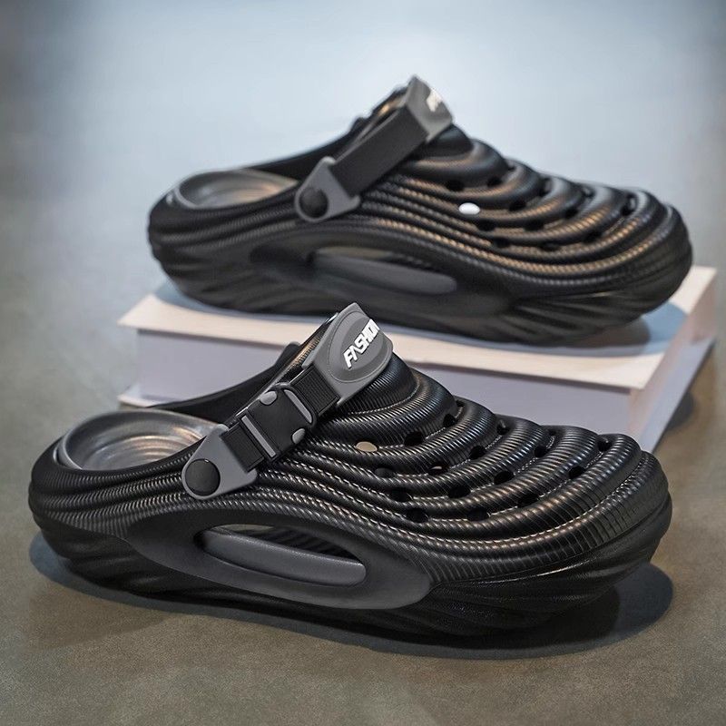 클래식 블랙 [바오터우 패션 크록스]