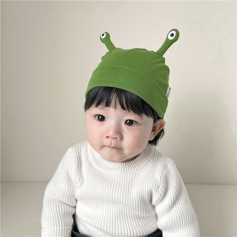 Children Unisex Fashion Solid Color Patchwork Baby Hat display picture 22