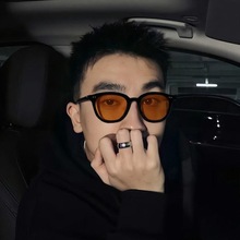 韓版GM墨鏡男女網紅同款太陽鏡大臉防紫外線開車眼鏡男潮流霸氣