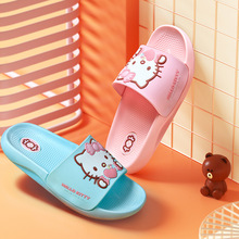 HELLO KITTY/凱蒂貓女童女孩兒童拖鞋家用春夏季可愛貓卡通鞋批發