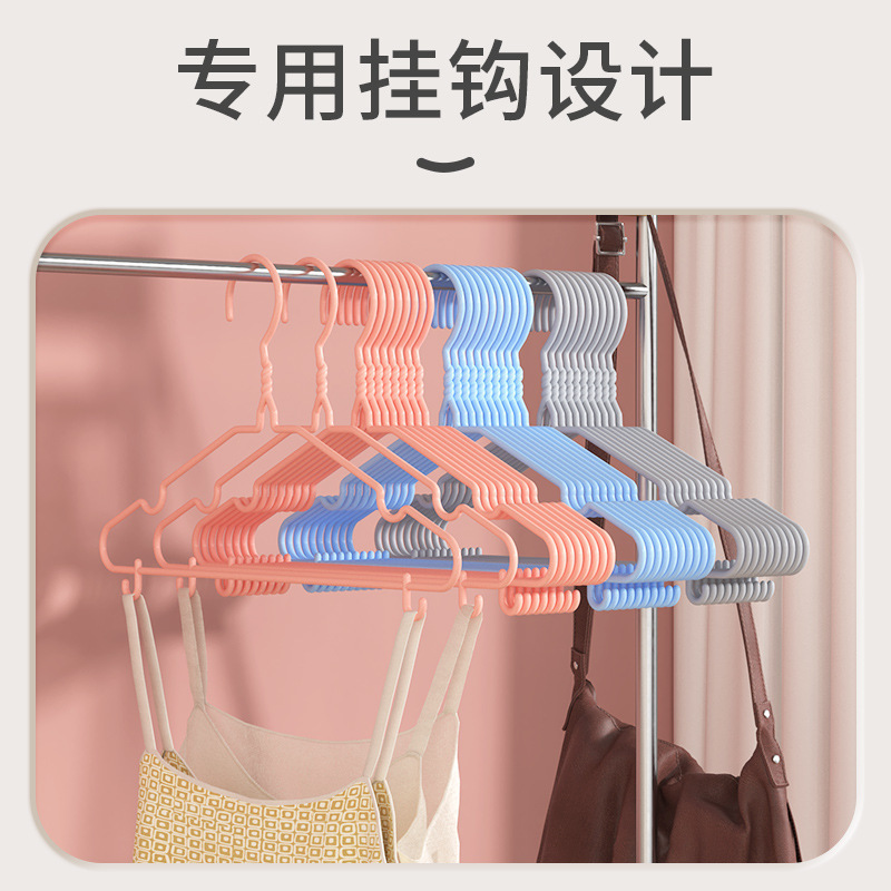 厚くて太い家庭用衣類ハンガー、大きなシームレスな子供用衣類ハンガー、フック付き衣類サポート、寮の学生用|undefined