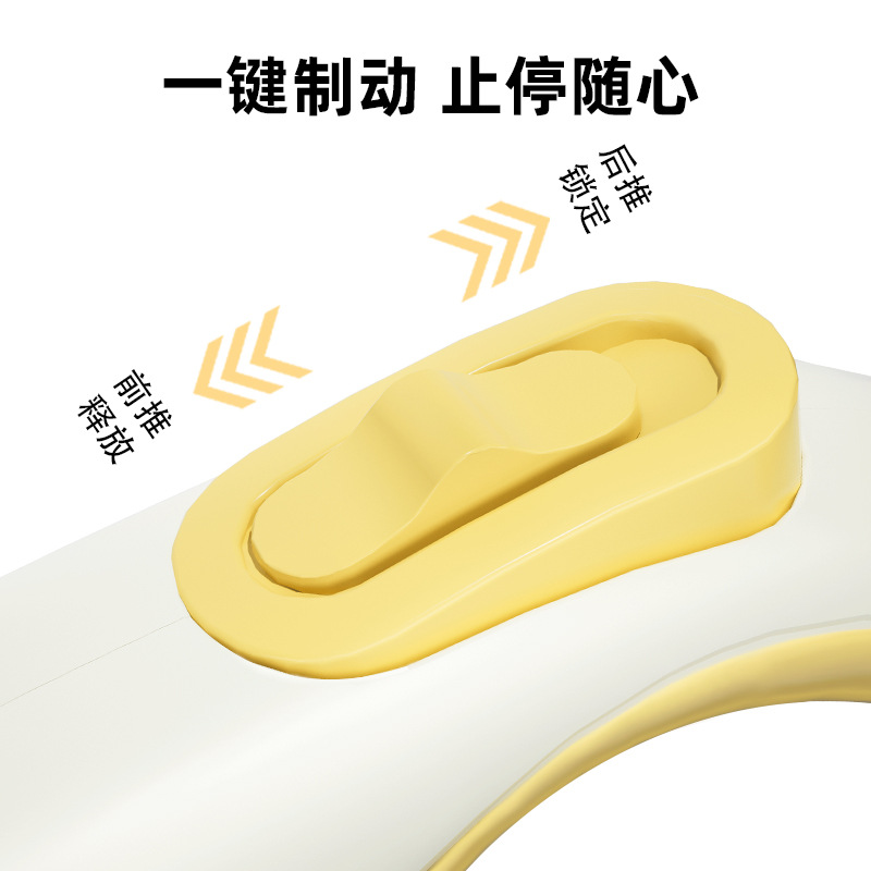 Nueva correa para pasear al perro, correa para perro retráctil libre, correa de tracción portátil 5M para perros pequeños y medianos, suministros para mascotas al por mayor