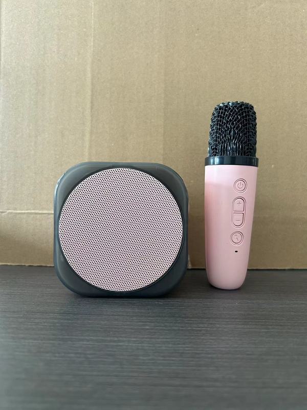 ポータブルH12 Bluetoothマイク一体型カラオケスピーカー 家庭用 子供用 屋外用 ミニ 高品質カラオケ Bluetooth5.0|undefined