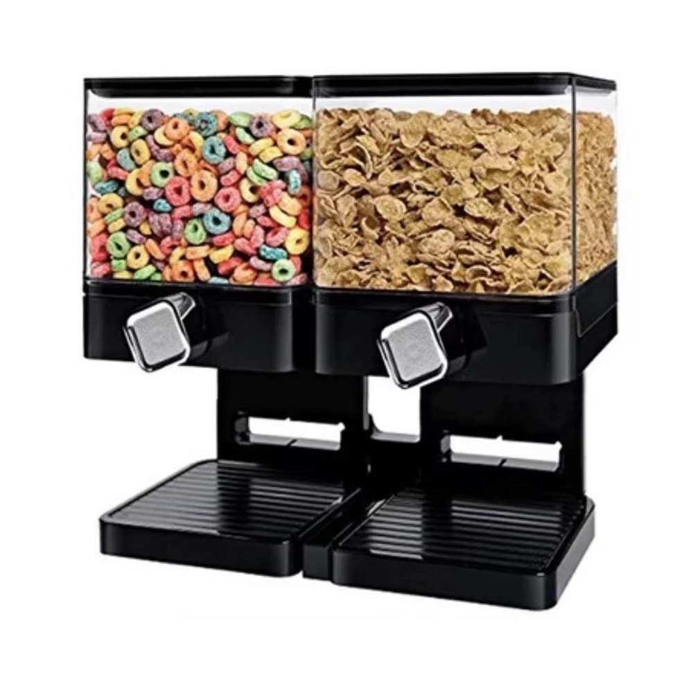 Máy làm bánh mì ống đơn, Bộ phân phối ngũ cốc Cereal Dispenser lọ lưu trữ thực phẩm Dispenser