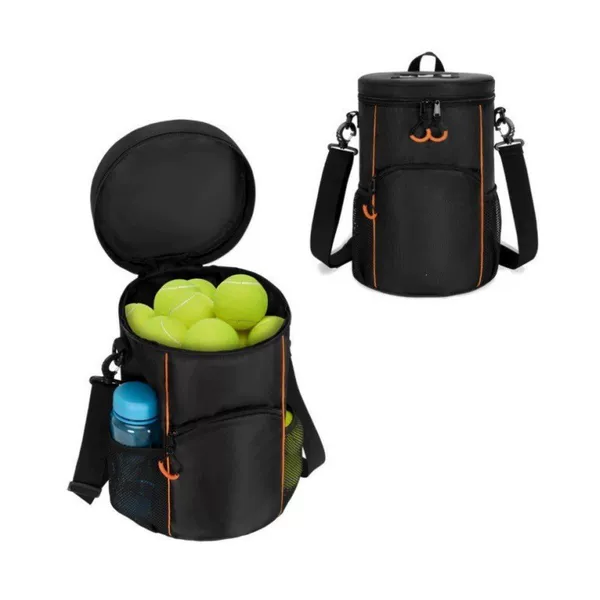 Cross-border outdoor tennis bag, baseball, pickleball, tennis storage bag, can be carried by hand or worn as a shoulder bag for storing sports equipment