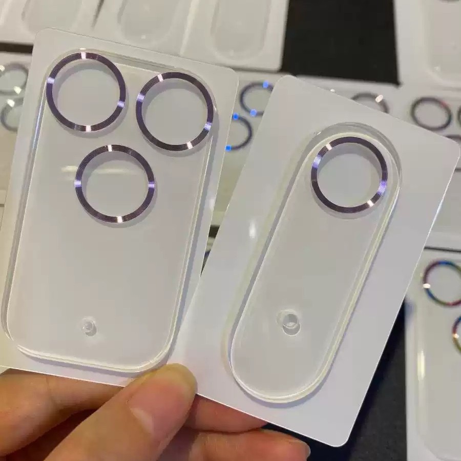 Aplicable a Apple 17promax CD en una película de lente transparente 17 / 17pro película protectora de cámara integral