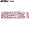 【CK280+CM695 Wireless 2.4G】Pink-Battery Model