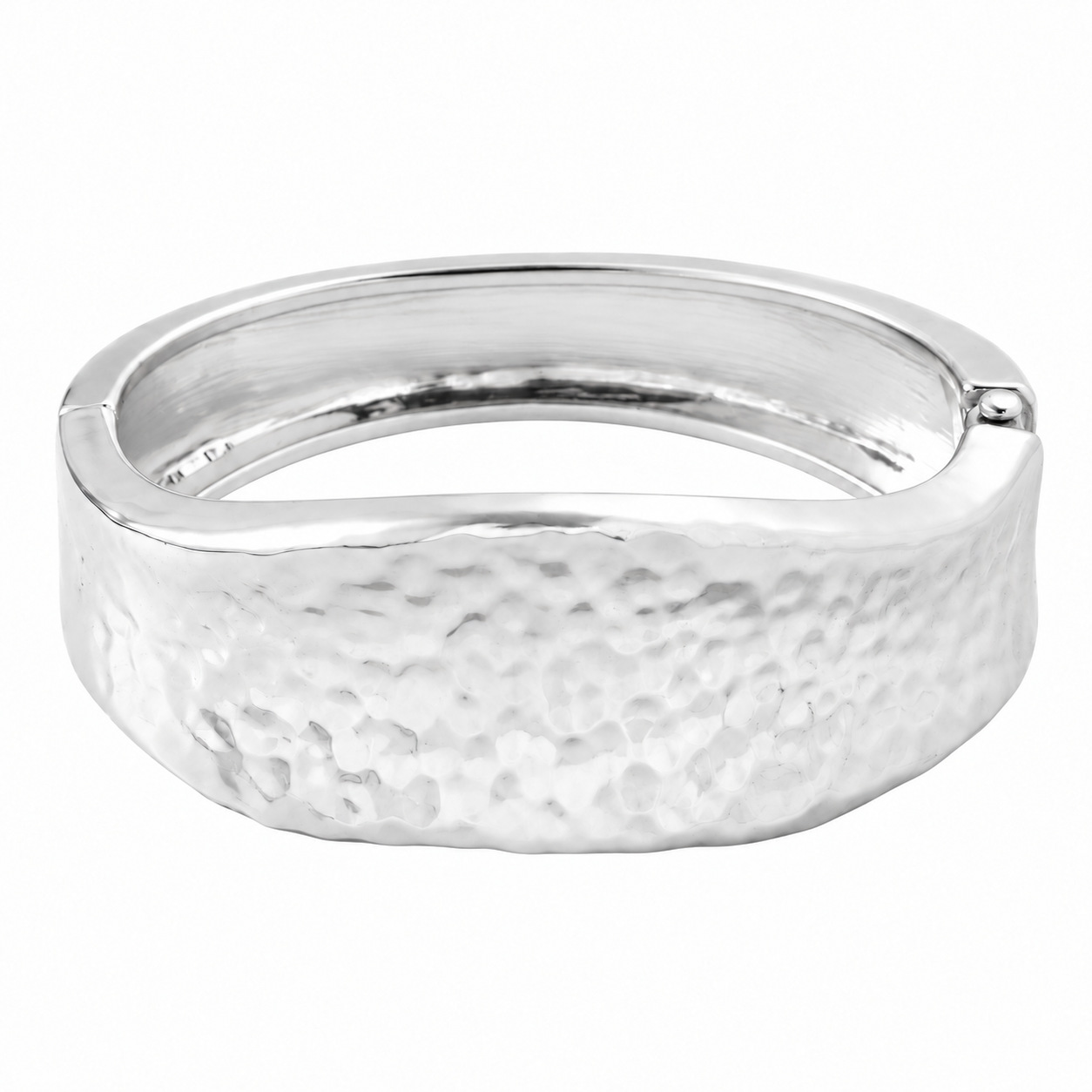 Pulsera Popular Transfronteriza Europea y Americana, Estilo Minimalista INS, Patrón de Onda Irregular, Joyería de Metal Brillante, Accesorios para Mujer