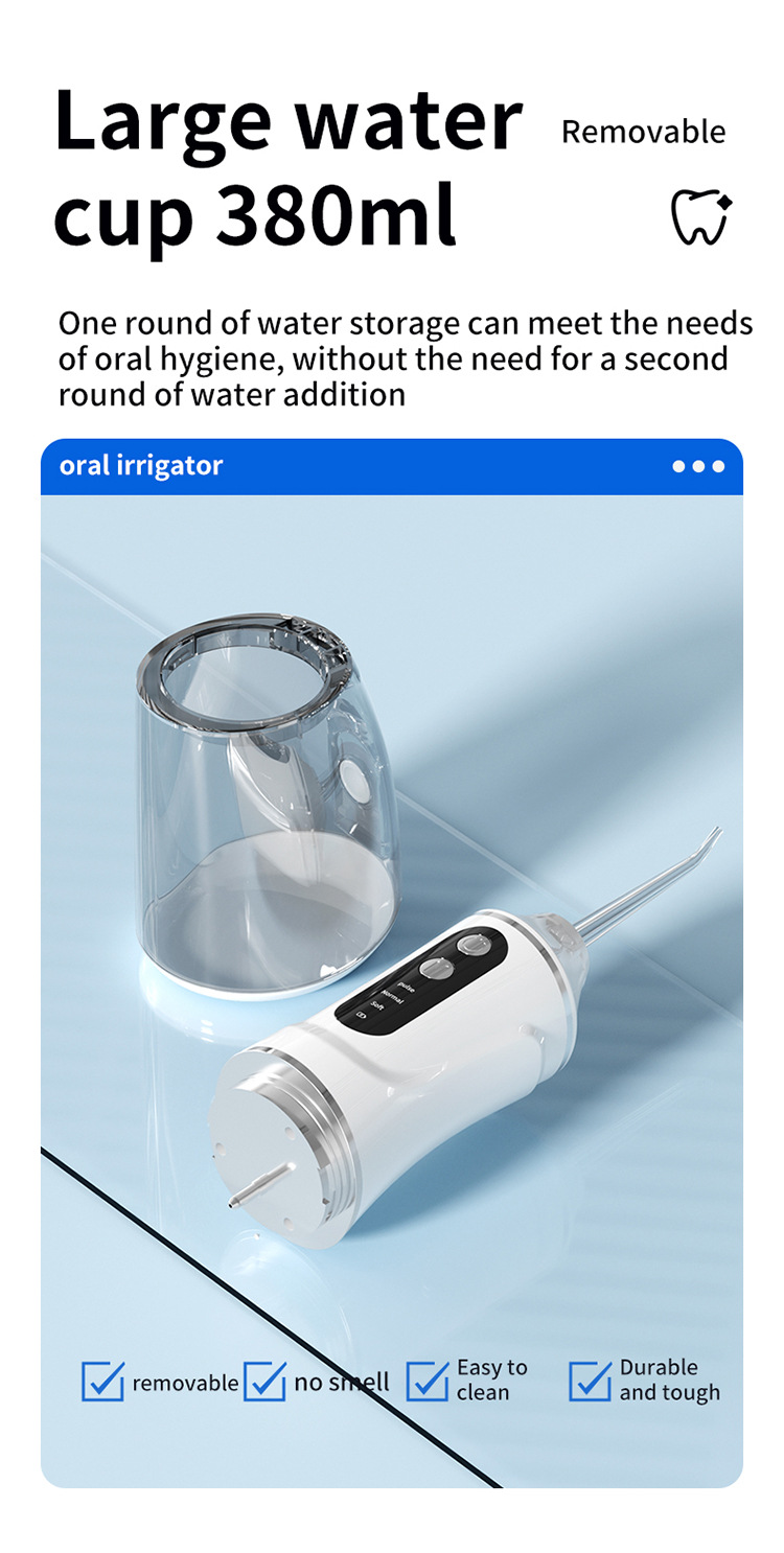 Portable Dental Irrigator, Electric Oral Cleaner, Handheld Dental Cleaner, Stone Removal, Water Flosser, Dental Floss_voghion.com