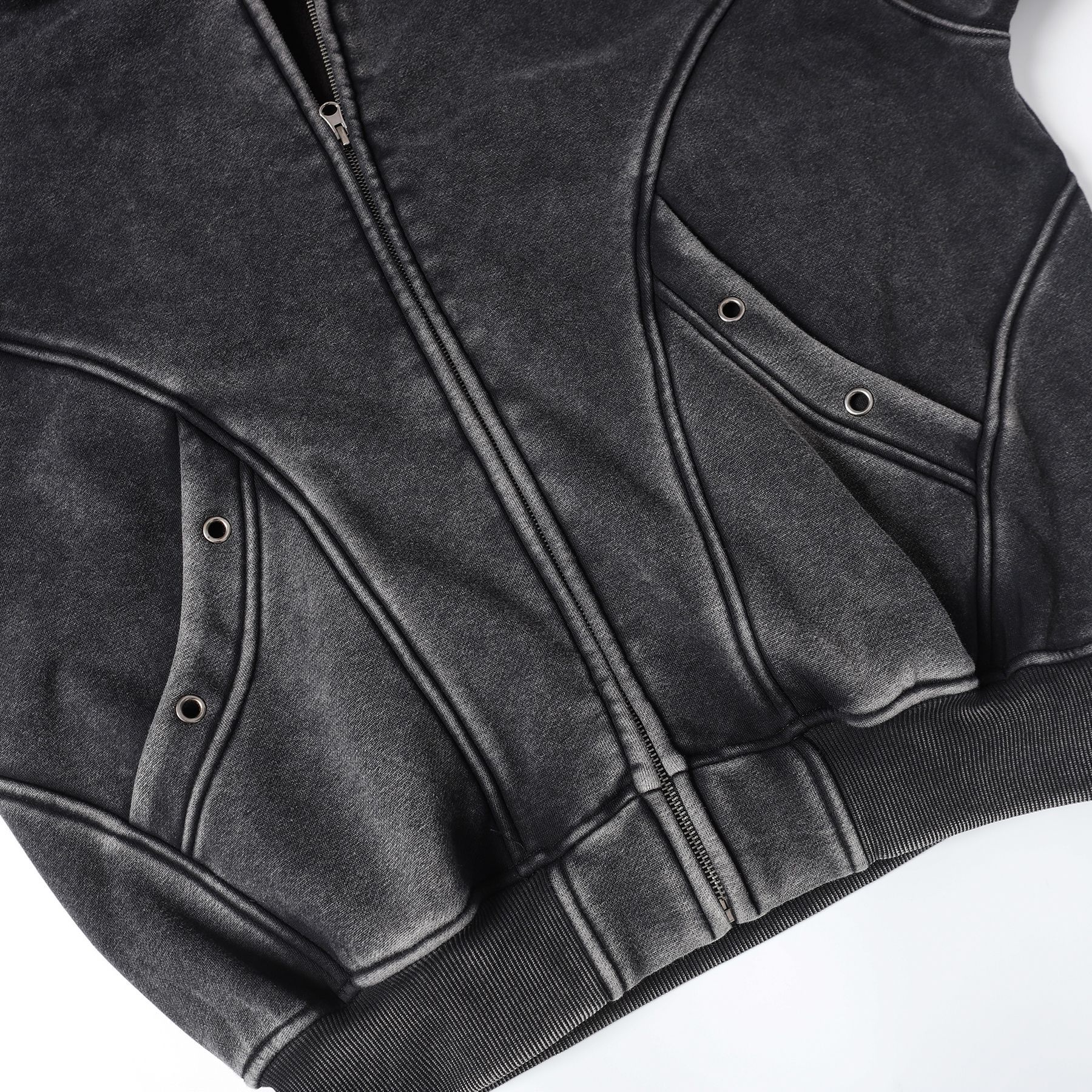 Jiayiku Abbigliamento Uomo 2024 Nuova Felpa con Cappuccio American Street Hip-Hop Giacca in Pile Stile Wasteland Felpa Lavata con Cerniera_voghion.com