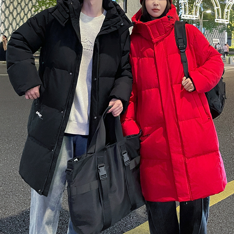 New Cross-Border Mid-Length Extreme Cold Series Couple down Jackets for Men and Women Winter Trendy Thickened Winter Warm Coats New Cross-Border Mid-Length Extreme Cold Series Couple down Jackets for Men and Women Winter Trendy Thickened Winter Warm Coats