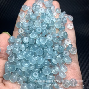 �߱����{��ɫ6mm��P��ɢ�����ldiy���{ɫ��ʯ��朸�Ƭɢ�����l
