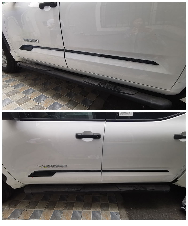 Suitable for 22-26 Models of Toyota Tundra Exterior Door Handle Bowl Decorative Sticker Door Handle Cover Modification