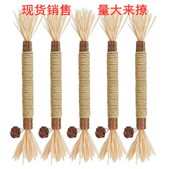 虫の実の棒と木の天のタデの棒をかじって組み合わせます。