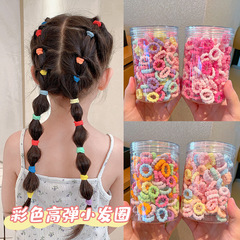 儿童螺纹发圈女孩高弹力橡皮筋宝宝发绳小女孩扎头发皮套头饰发饰
