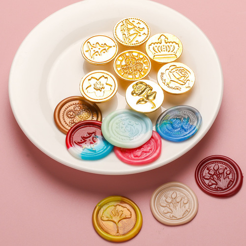 Fire paint seal set cross-border wholesale full set of wax particles melting pot seal head cross-border e-commerce novice cheap dropshipping