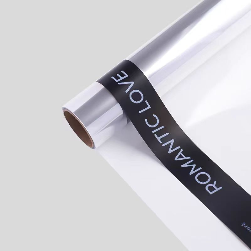 Li Zhi Ran en línea romántico inglésopp impermeable simple papel de vidrio paquete de flores paquete de papel de flores