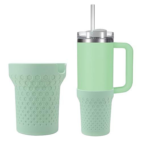 Transfronterizo Amazon Hot 40oz Ice Ba Cup Cover, abeja base Cup Cover, taza de automóvil silenciosa en stock