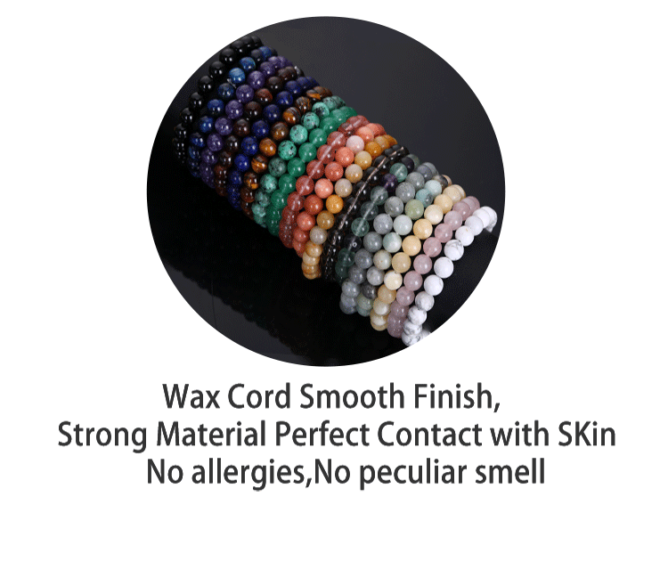 Ethnic Style Color Block Crystal Agate Unisex Bracelets 1 Piece