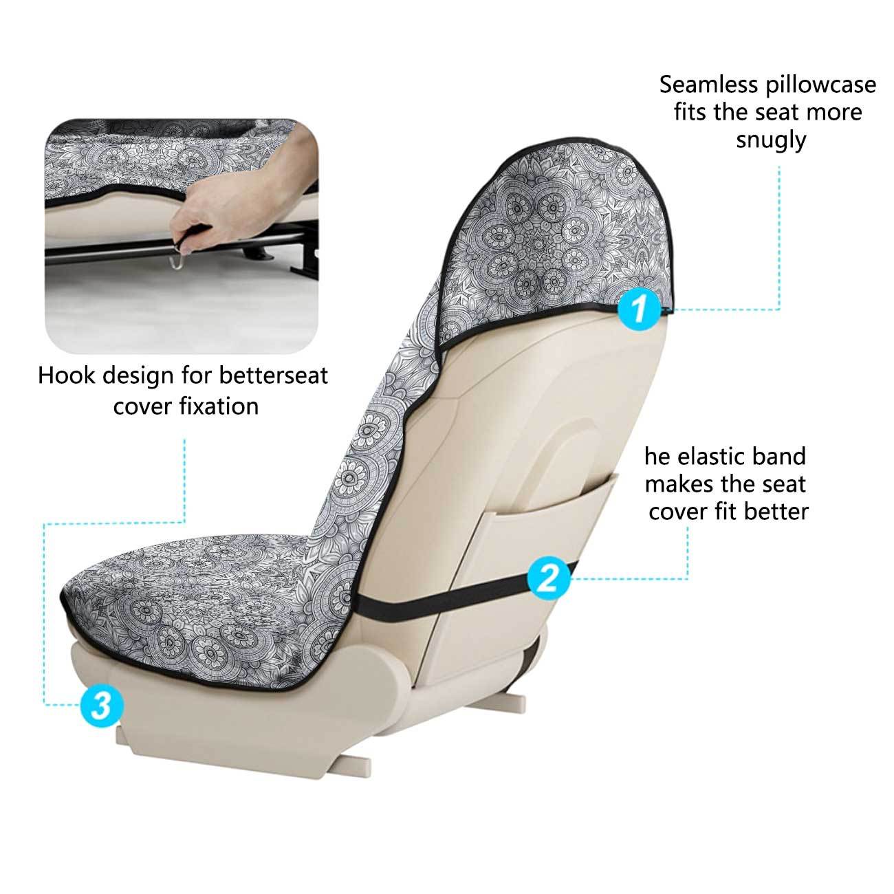 Car seat towel cover for front seats, suitable for gym and exercise, universal for all seasons, car use 171