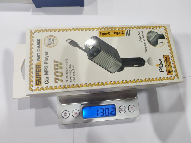 D3 車 D2 充電器 Q9 格納式携帯電話超高速充電 1 対 4 60 ワット車 MP3 プレーヤーオールインワン|undefined