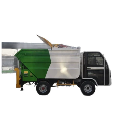 Truck for Self-Unloading Waste, Elektrik zibil maşınları