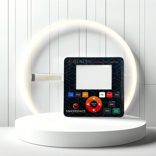 Pvc Membrane Switch Panel Pet Bulge Controller Panel Power Display Membrane Switch