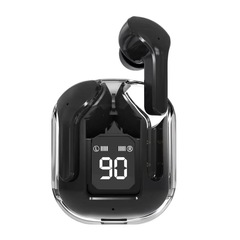 新型ミニ透明無線bluetoothイヤホンt5d (ko99) デジタル表示encノイズ低減真無線運動音楽が多い
