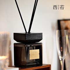 CITTA/西苔【手取り500ML】木蓋角瓶精油アロマホーム寝室アロマ置物