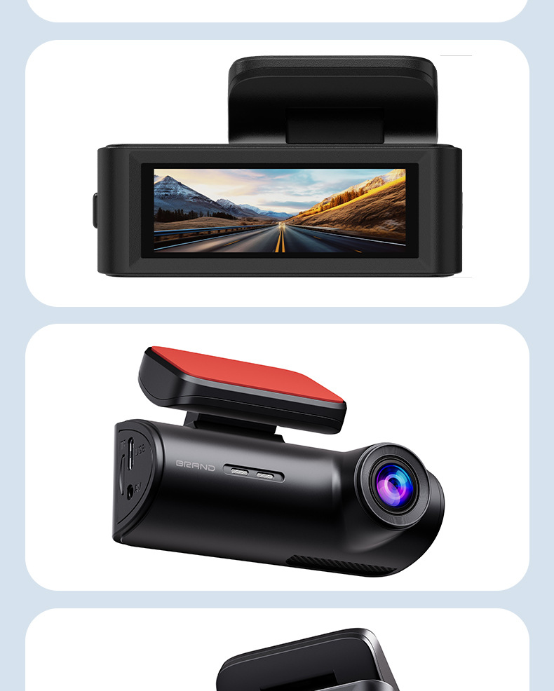 4K Ultra-Clear Driving Recorder, New Model with Wifi Connectivity, Starlight Night Vision, Intelligent Loop Recording, Automatic Coverage