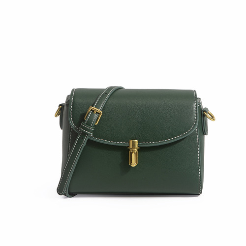 Bag women's crossbody bag summer new trendy genuine leather small square bag crossbody bag 2024 high-end small bag