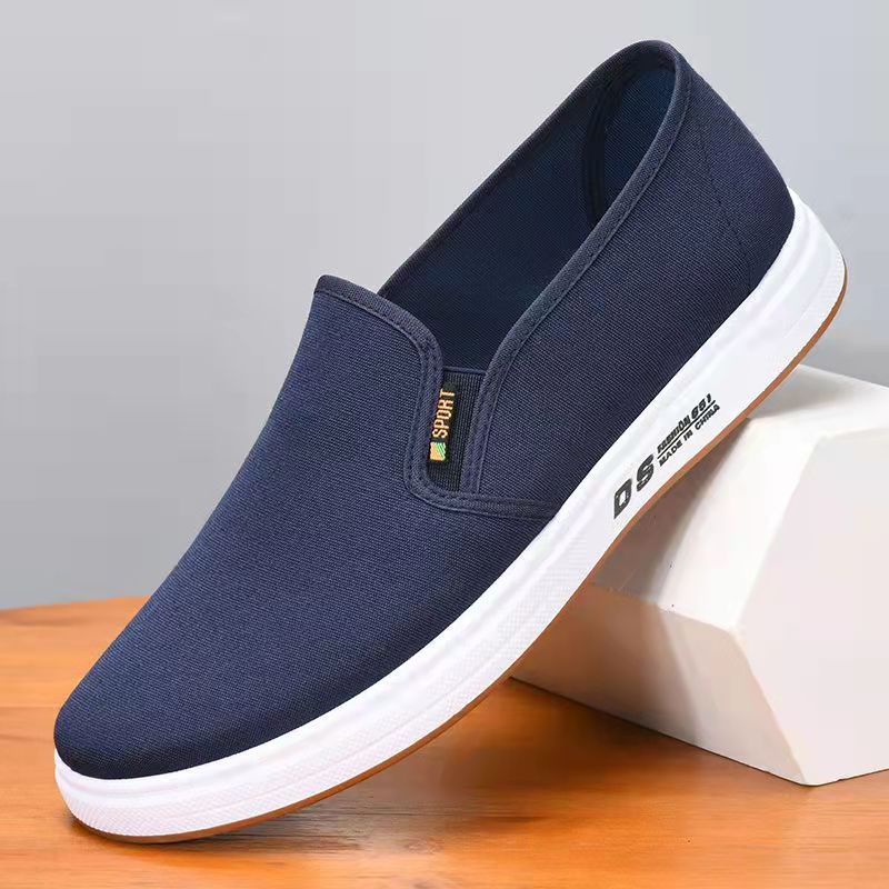 Spring and Autumn old Beijing cloth shoes men's middle-aged ..