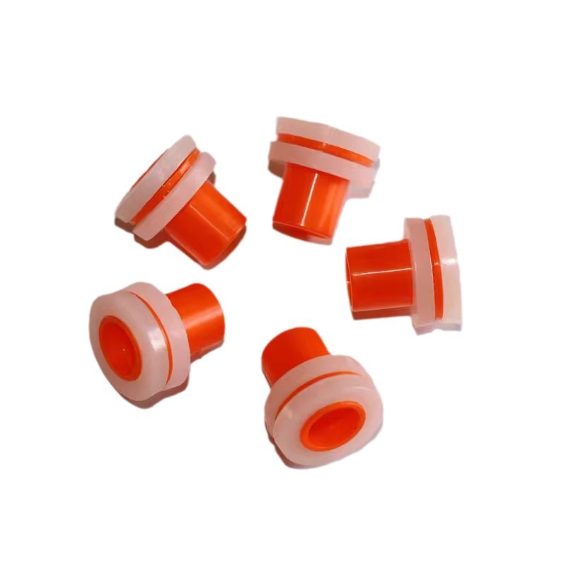 Material no crudo con junta 4 puntos 6 puntos almohadilla de silicona sello de la tubería de entrada de la válvula de ángulo del grifo en lugar de materia prima con almohadilla a prueba de fugas