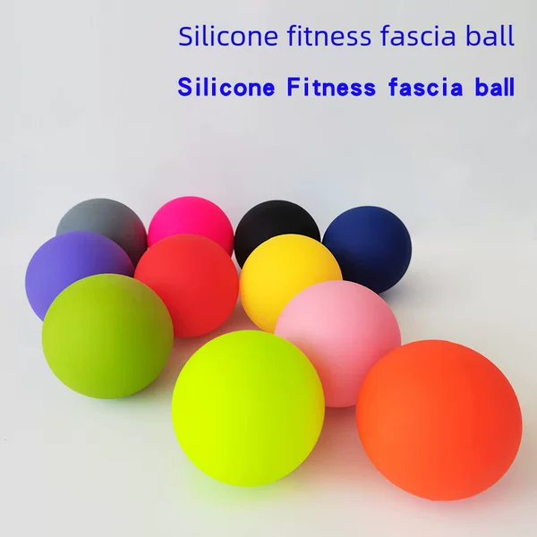 Silicone Yoga Acupoint Relaxation Massage Ball Fascia Ball Muscle Relaxation Fitness Ball Hand Foot Sole Acupoint Massage