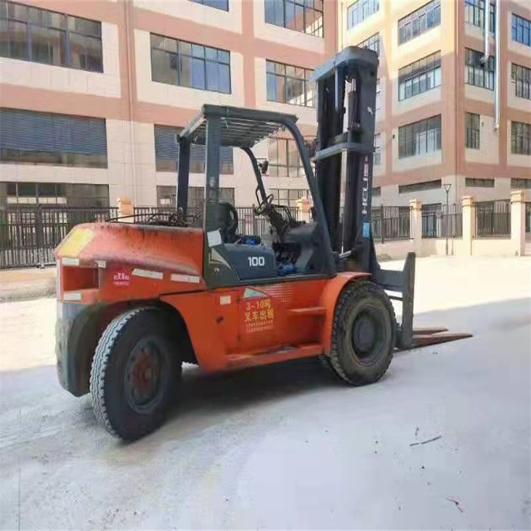供应3.5吨装货柜机动叉车　江门二手叉车哪里有卖