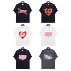 25ssクロスボーダートレンディブランドMaji夏新作数字と文字プリント半袖Tシャツゆったり万能ワンピース卸売
