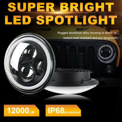 headlight for Harley motorcycle, Ön faralar
