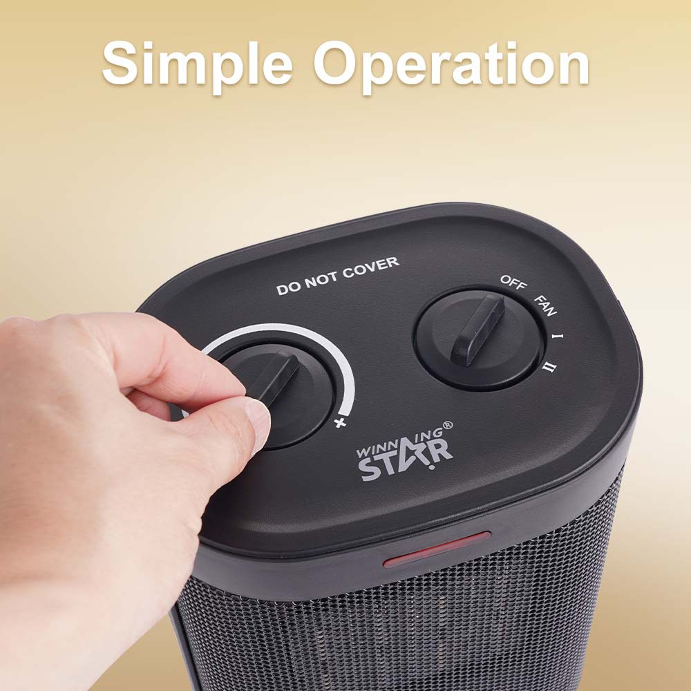 Winningstar, doméstico, vertical, anti-vertido, protección contra sobrecalentamiento, calentador de temperatura constante inteligente, calentador