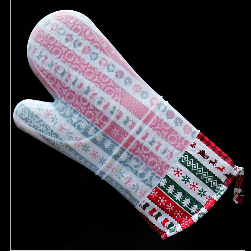 Silicone wavy gloves