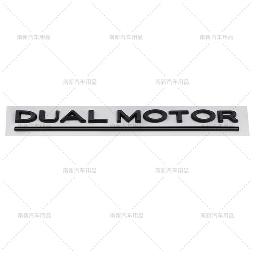 Applies to Tesla MODEL 3 Car Logo Rear Window Decal with 