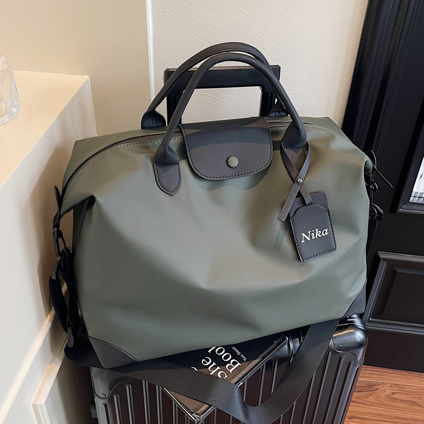 capacious travel bag one shoulder for yoga